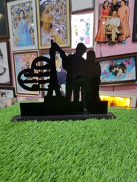 Eiffel Tower Love Couple - Customized Cutout Frame - Regular Price