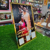 Rectangle Photo Printed - Wedding Thumb Print Frame - Member Price