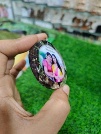 Hanging Heart Resin Frame - 10" inch - With 2 Keychains - Member Price