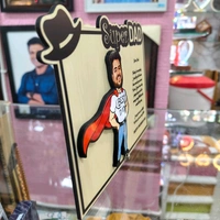 Super Dad Caricature Table Frame - Member Price