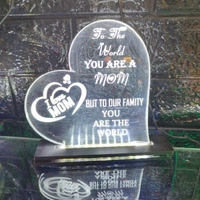 I Love Mom Acrylic - Single LED - Member Price