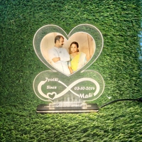 Infinity Love with Photo Acrylic - Single LED - Member Price