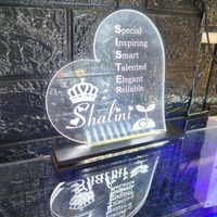 Sister with Brief Acrylic - Single LED - Member Price