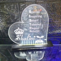 Sister with Brief Acrylic - Single LED - Member Price