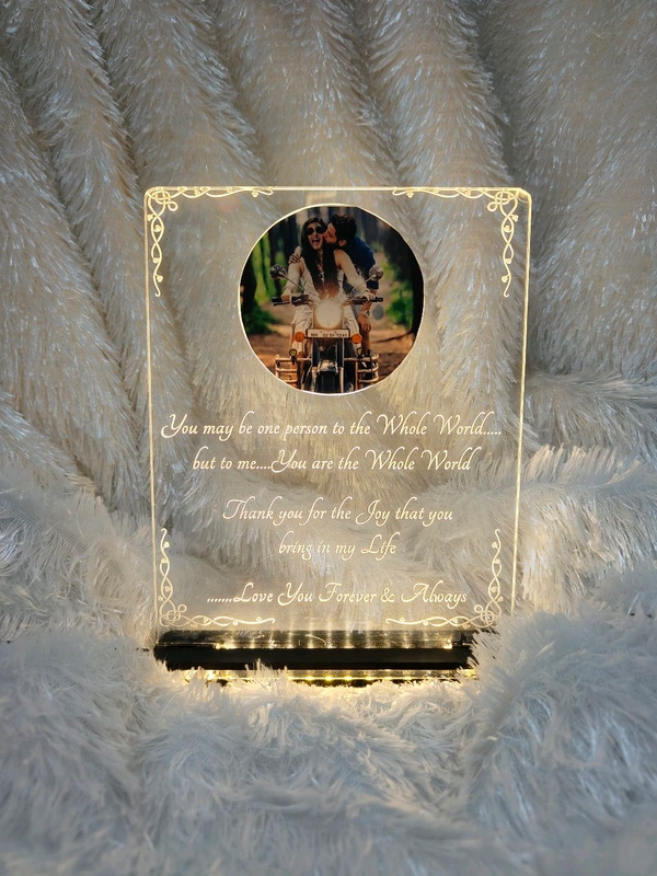 Acrylic RGB LED Frame - Single LED - Regular Price