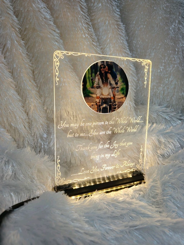 Acrylic RGB LED Frame - Single LED - Regular Price