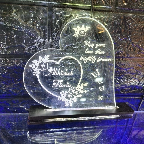 Years of Togetherness Forever to Go Acrylic - Single LED - Member Price