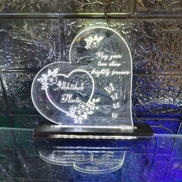 Years of Togetherness Forever to Go Acrylic - Single LED - Member Price