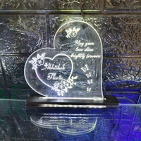 Years of Togetherness Forever to Go Acrylic - Single LED - Regular Price