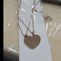 Split Heart Pendant with Chain - Regular Price