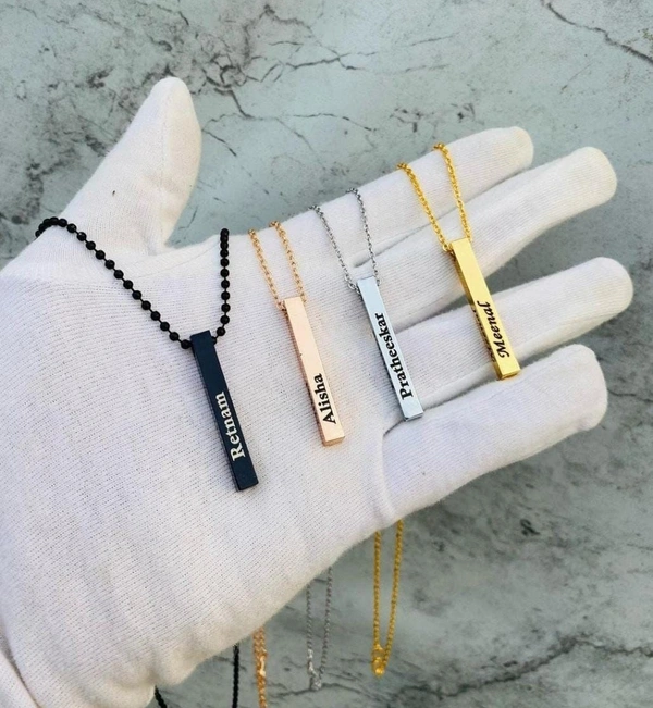 Bar Pendant - Black - Member Price