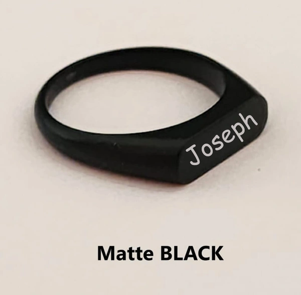 Ring - Matte Black - Regular Price