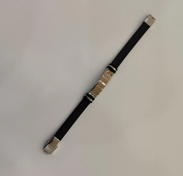 Rubber Bracelet - Silver - Regular Price