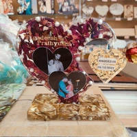 Hanging Heart Resin Frame - 10" inch - Regular Price