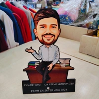 ACC37 - Teacher- Caricature Cartoon Cutout Frame - Member Price