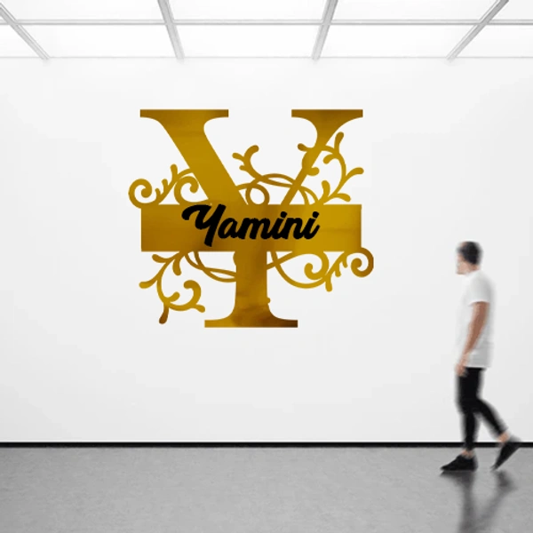 Y - 12x12" Inch Monochrome Acrylic Letter - Regular Price