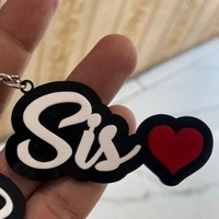 BRO - SIS Acrylic Keychain (Set) - Member Price