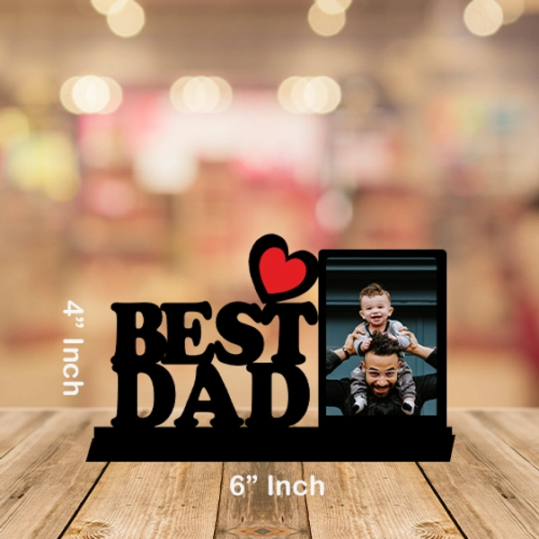 Best Dad - 4x6" MDF Table Frame - Regular Price