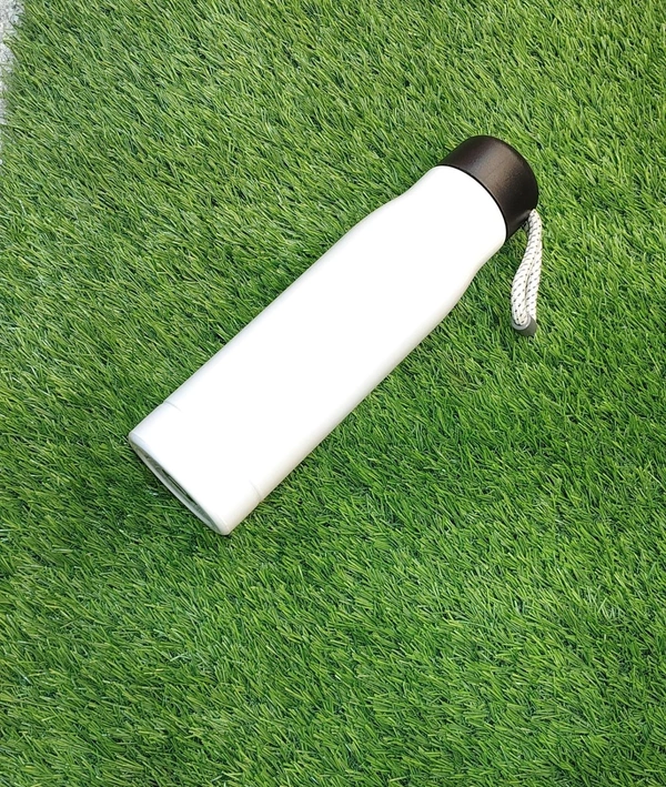 Engraved Hot & Cold Sport Bottle - White Colour