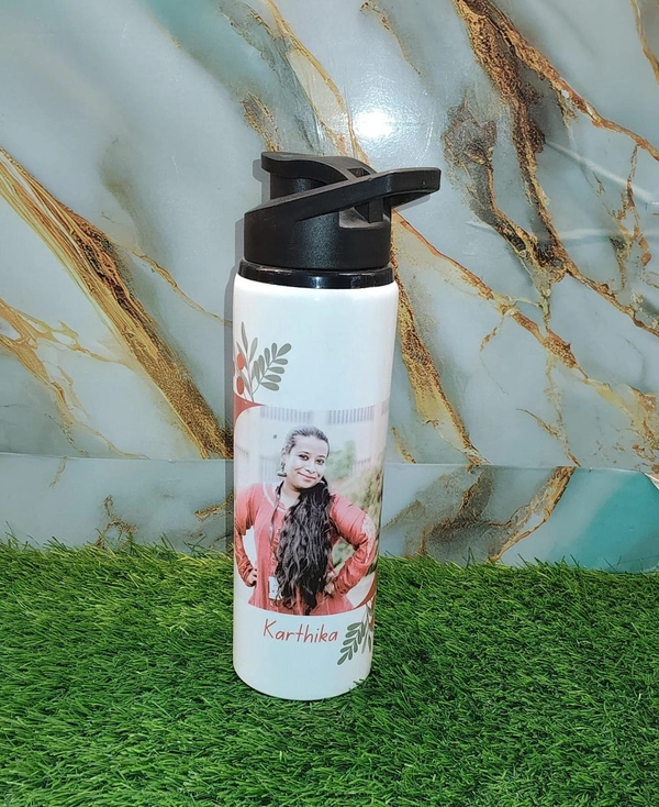 Gym Aluminium Sipper Water Bottle - 750ml