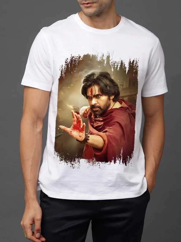 Pawan Kalyan - Hari Hara Veera Mallu - Printed T-shirt - 3XL Size
