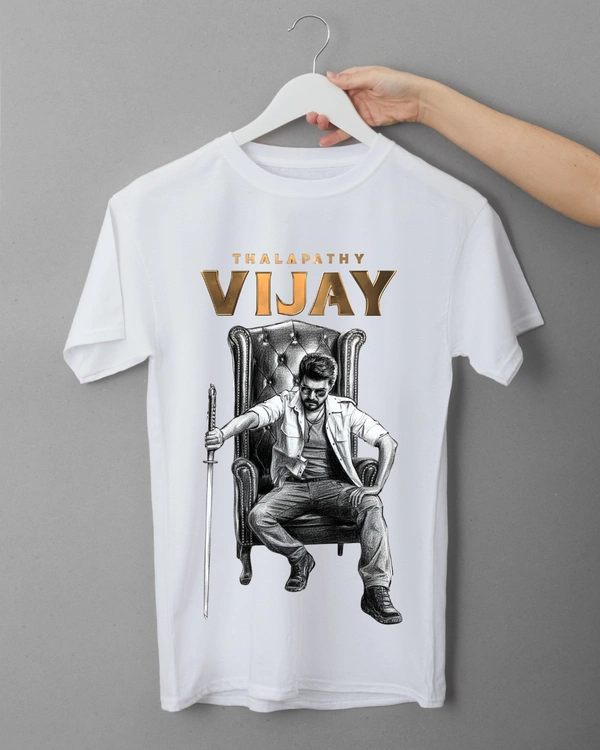 Jana Nayagan Vijay T-Shirts - JN02 - Medium