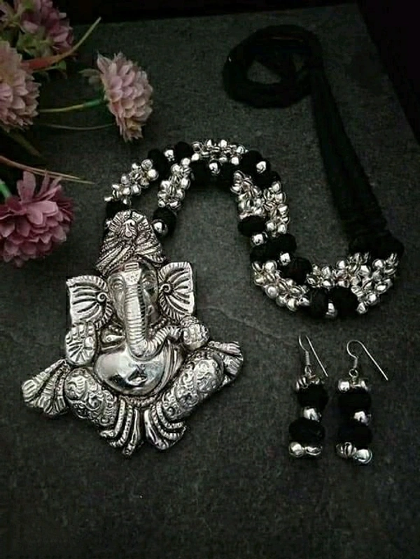 Ganesh Tribal Necklace Set