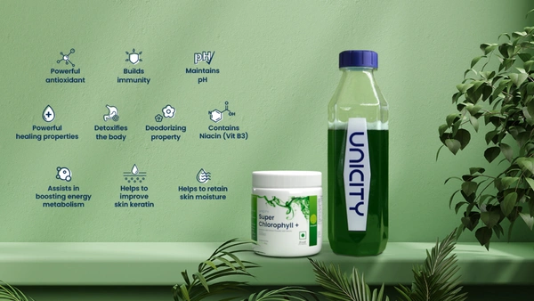 UNICITY SUPER CHLOROPHYLL PLUS IN - CAN, Green