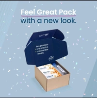 UNICITY FEEL GREAT PACK - 6"X3"x4", Web Orange