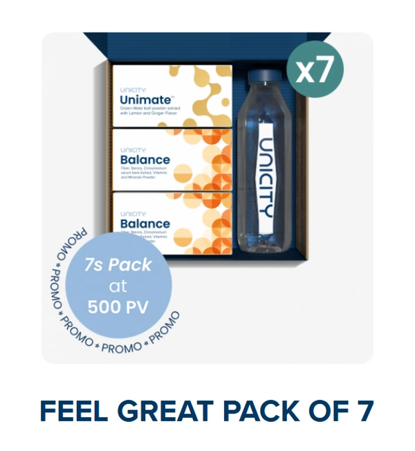 UNICITY FEEL GREAT 7's PACK