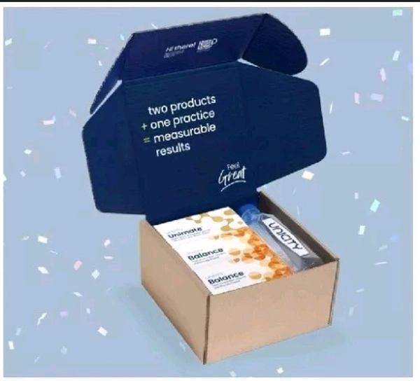 UNICITY FEEL GREAT 7's PACK - 6"X3"X4", Web Orange