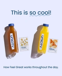 UNICITY FEEL GREAT 7's PACK - 6"X3"X4", Web Orange