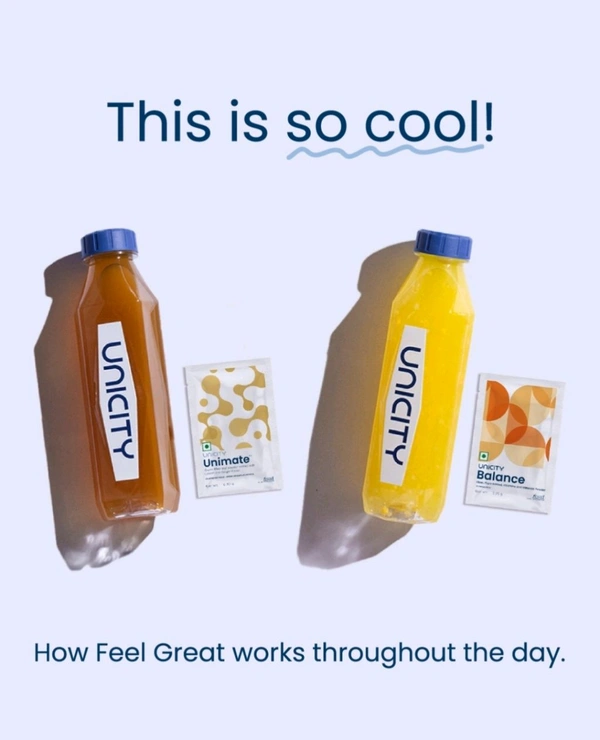 UNICITY FEEL GREAT 7's PACK - 6"X3"X4", Web Orange