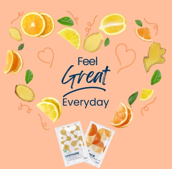 UNICITY FEEL GREAT 7's PACK - 6"X3"X4", Web Orange