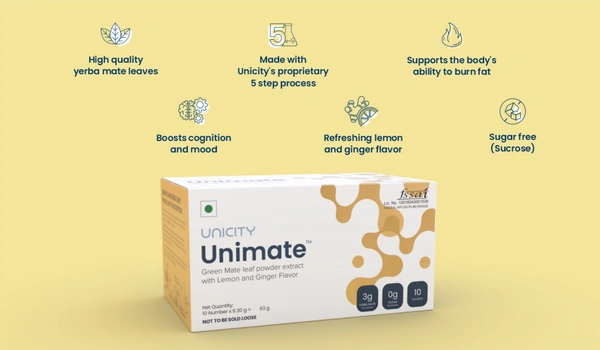 UNICITY UNIMATE BOOSTER PACK - 6"x3"x4", Web Orange