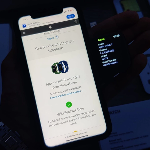 Series 7 2022 Edition Master Copy - Black, 80, With Apple Logo