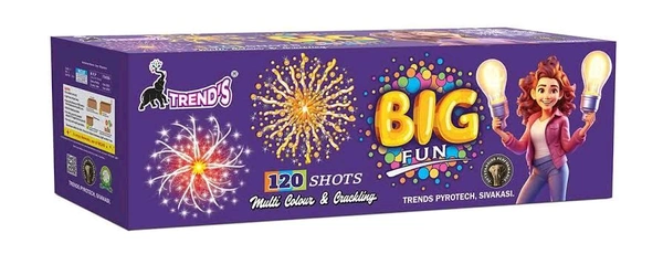 120 MULTICOLOUR SHOTS 
