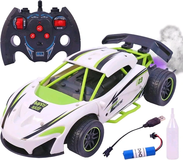 Happy Kids Rechargeable Hero Smoke Car Remote Control