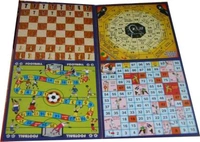 8-in-1 Magnetic Board Game Chess, Cricket, Ludo, Snakes ,, Mask Men, etc.. Board Game Accessories