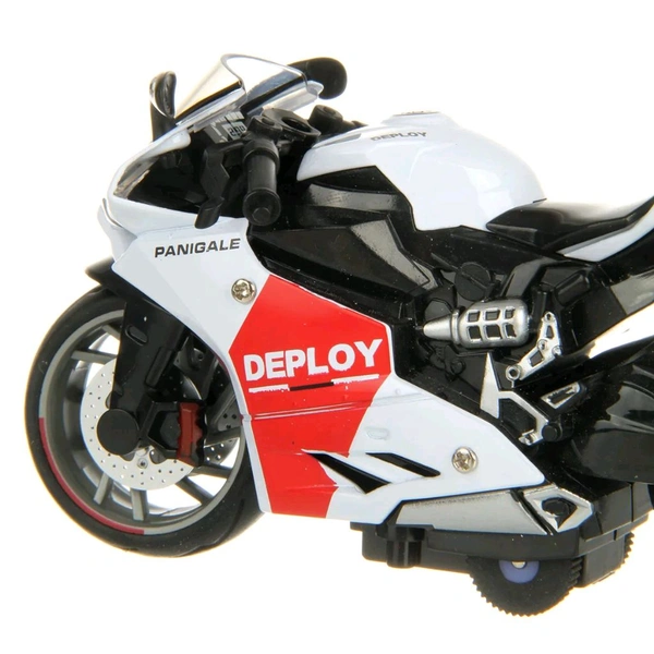 Happy Dies Cast Motorcycle Toy