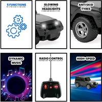 Remote Control Thar Recharge Rc Toys For Kids