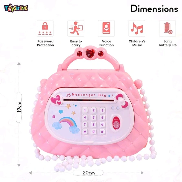 Patna Toys Bag Style Piggy Bank ATM For Kids