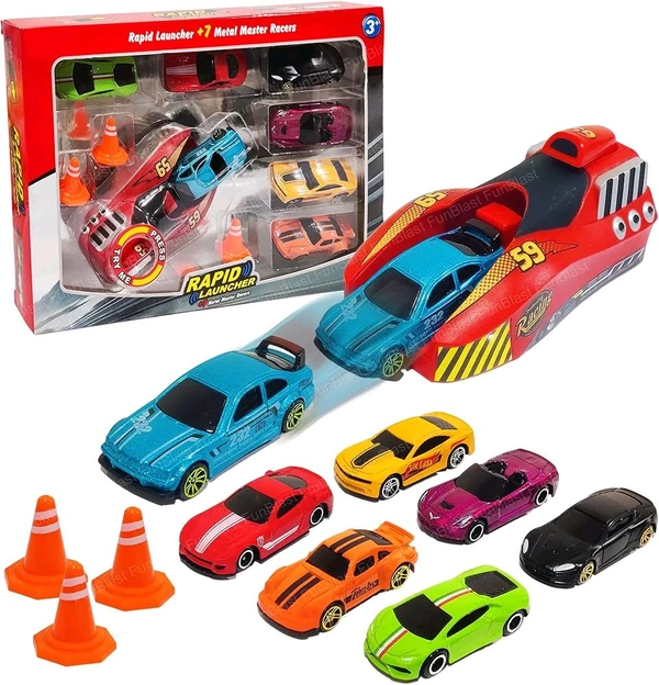 Rapid Launcher Cars Play Set Toys