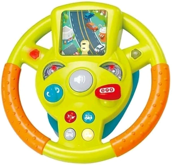 Patna Toys Activity Toys Steering Wheels With Automatic Gears Lights And Music For Kids
