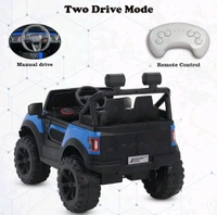 Hot Garage 21BP Mercedes Jeep Battery Operated (Blue)