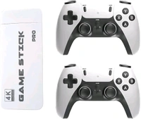 Patna Toys 3D 4K Retro Gaming Console | 20,000+ Preloaded Games | HDMI Plug & Play Game Stick | Wireless TV Game System | Classic Arcade Emulator | Dual 2.4G Controllers | 64GB Mini Game Box


