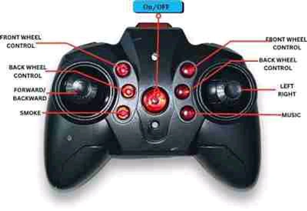 Patna Toys RC Car, Radio Controled Car, Remote Control Cars for Boys Rc Stunt Cars Led 2.4 Ghz Indoor Outdoor Transform Double Sided Car with 360 Flips Rotating Rc Crawler Wheels (Red)