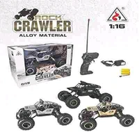 Rock Crawler RC Cars Remote Control Car 4x4 RTR Monster Truck 2.4Ghz High-speed Remote Control Off-road Cars All Terrain Beginner Hobby Toy Cars Gravel Grassland RC Vehicle For All Adults And Children
