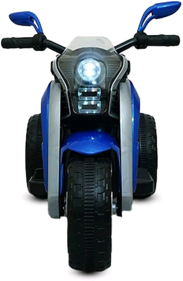 Hot Garage Rechargeable Battery Operated Kids Bike, Ride On Baby Bike With Led Light, Music & Usb | Kids Baby Electric Bike | Battery Operated Bike For Kids To Drive - Multicolour 

