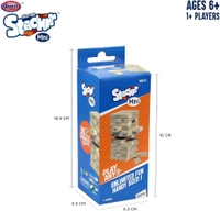 SKOODLE Stackrr Tumbling Tower Game with 39 Precision Wooden Blocks of Premium Beachwood, Fun Game for Adults and Kids, 1 or More Players (Mini)
